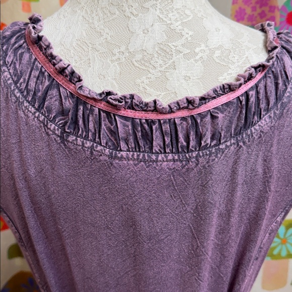 The Pyramid Collection. Sleeveless Bohemian Sleeveless Dress. Small - Picture 7 of 11